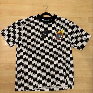 The Hundreds Hounds Tooth Adam Bomb Tshirt. NWT. XXL.